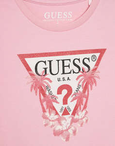 GUESS INTERLOCK SLEEVELESS - MID ORGANIC CO INTERLOCK 190 ROCHIE G