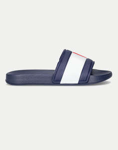 TOMMY HILFIGER FLAG PRINT POOL SLIDE