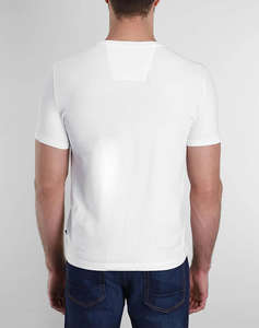 NAUTICA BLUZA T-SHIRT ΚΜSS ANCHOR POCKET TEE