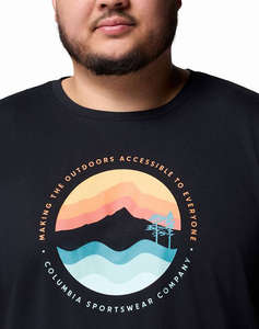 COLUMBIA Bluza de barbati Path Lake™ Graphic Tee II