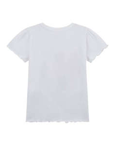 GUESS SS T-SHIRT - MID ORGANIC CO STR JERSEY 160 BLUZA G