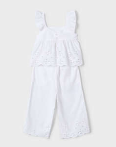 MAYORAL SET PANTALONI LUNG PERFORAT