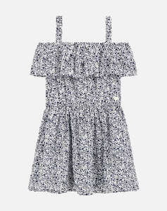 GUESS SANGALLO OFF SHOULDE - SANGALLO MUSLIN GRAPES COTTON ROCHIE G