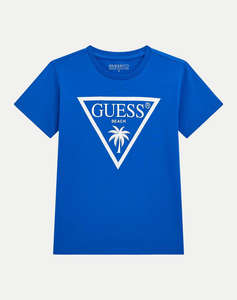GUESS SS T-SHIRT_MINIME - MID ORGANIC STRETCH JERSEY 180 BLUZA B