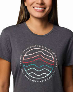 COLUMBIA Bluza de dama Sloan Ridge™ Graphic SS Tee