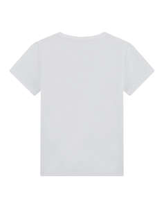 GUESS SS T-SHIRT - MID ORGANIC CO STR JERSEY 160 BLUZA G