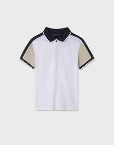 MAYORAL POLO CU MANECA SCURTA CONTRAST CROMATIC