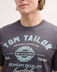 TOM TAILOR LOGO BLUZA DE BARBATI