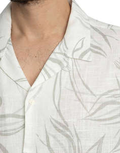 ANTONY MORATO MMSS00171FA430637 MIN OF 6 SHIRT HONOLULU REGULAR STRAIGHT FIT IN PRINTED VISCOSE LINEN BLEND FABRIC BLUZA DE BARBATI