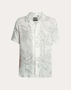 ANTONY MORATO MMSS00171FA430637 MIN OF 6 SHIRT HONOLULU REGULAR STRAIGHT FIT IN PRINTED VISCOSE LINEN BLEND FABRIC BLUZA DE BARBATI