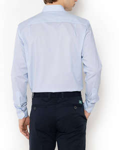 THE BOSTONIANS CAMASA CHARLES POPLIN CUSTOM FIT Print POPLIN Semi-rex Custom FIT