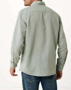 MEXX CALEB Basic linen shirt
