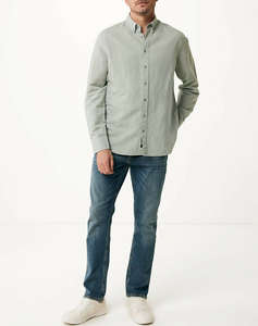 MEXX CALEB Basic linen shirt
