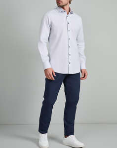 NAVY&GREEN CAMASA FIT LINE
