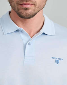 NAVY&GREEN BLUZA POLO