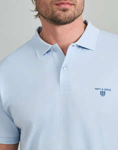 NAVY&GREEN BLUZA POLO, YOUNG LINE