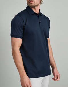 NAVY&GREEN BLUZA POLO