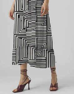 VERO MODA VMEASY JOY 7/8 STRAP DRESS WVN GA