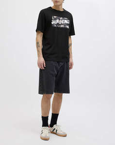 JACK&JONES JJHAWAII SHAPE TEE SS CREW NECK LN