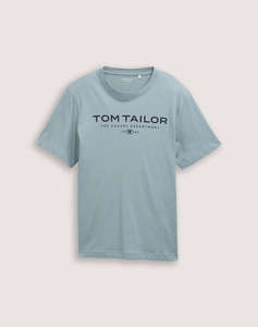 TOM TAILOR T-SHIRT WITH PRIN BLUZA DE BARBATI