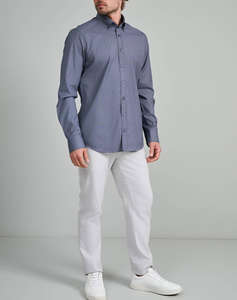 NAVY&GREEN CAMASA COMFORT FIT
