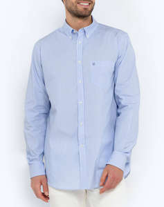 THE BOSTONIANS CAMASA ACORN POPLIN REGULAR FIT Stripe POPLIN Button-down Regular Fit