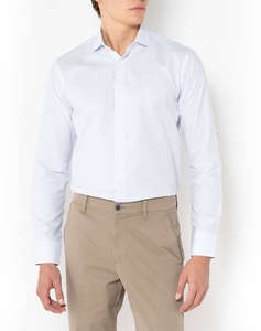 THE BOSTONIANS CAMASA DOBBY CUSTOM FIT Patterned DOBBY Semi-rex Custom Fit