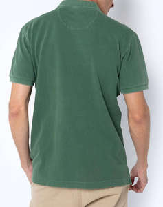 THE BOSTONIANS BLUZA POLO PIQUE DELAVE REGULAR FIT