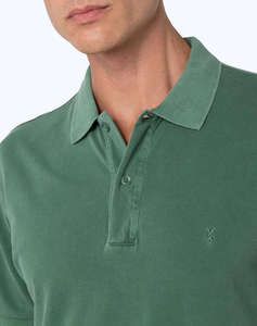THE BOSTONIANS BLUZA POLO PIQUE DELAVE REGULAR FIT