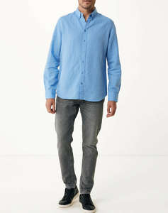 MEXX CALEB Basic linen shirt