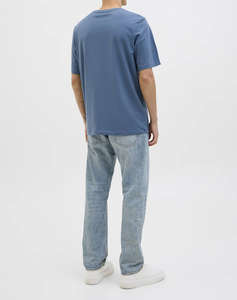 JACK&JONES JJHAWAII SHAPE TEE SS CREW NECK LN