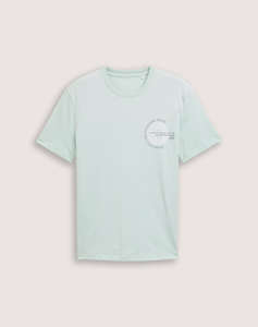 TOM TAILOR PRINTED T-SHIRT BLUZA DE BARBATI