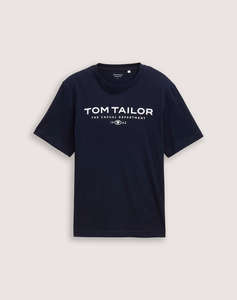 TOM TAILOR T-SHIRT WITH PRIN BLUZA DE BARBATI