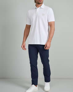 NAVY&GREEN BLUZA POLO