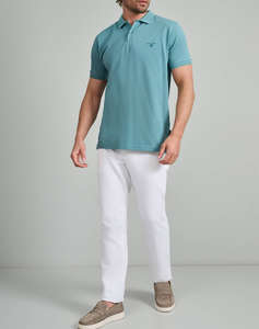 NAVY&GREEN BLUZA POLO, YOUNG LINE