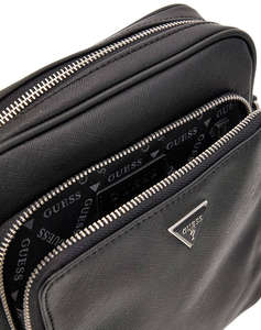 GUESS MILANO TOP ZIP XBDY W FRT PCKT GEANTA DE BARBATI (Dimensiuni: 20.5 x 24 x 5.5cm.)