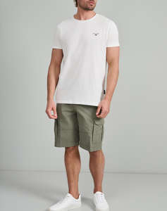 NAVY&GREEN BERMUDE CARGO