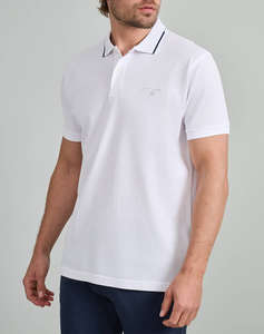 NAVY&GREEN BLUZA POLO