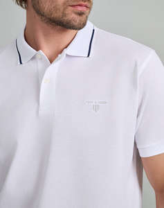 NAVY&GREEN BLUZA POLO