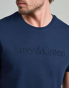 NAVY&GREEN BLUZA DECOLTEU