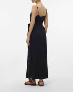 VERO MODA VMEASY JOY SLIT MAXI V-NECK DRESS WV GA