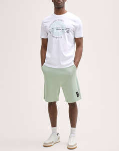 TOM TAILOR PRINTED T-SHIRT BLUZA DE BARBATI