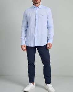 NAVY&GREEN CAMASA COMFORT FIT