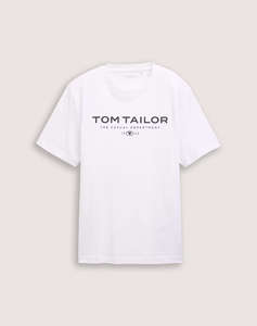 TOM TAILOR T-SHIRT WITH PRIN BLUZA DE BARBATI