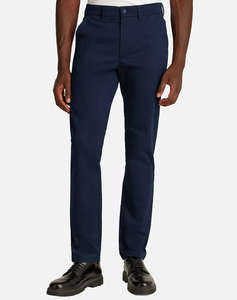 CALVIN KLEIN SATEEN STRETCH SLIM CHINO