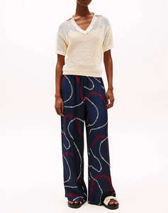 TOMMY HILFIGER SOFT VISCOSE WOVEN PANTS