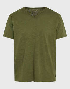 FUNKY BUDDHA Bluza Barbati Maneca Scurta Basic