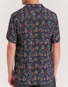 FUNKY BUDDHA Camasa de barbati cu Maneca Scurta