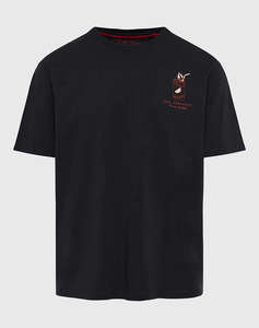 FUNKY Bluza de barbati Maneca Scurta Cu Imprimeu