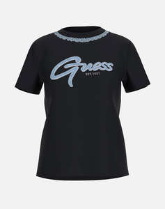 GUESS CN SS JEANS CHAIN TEE BLUZA DE DAMA